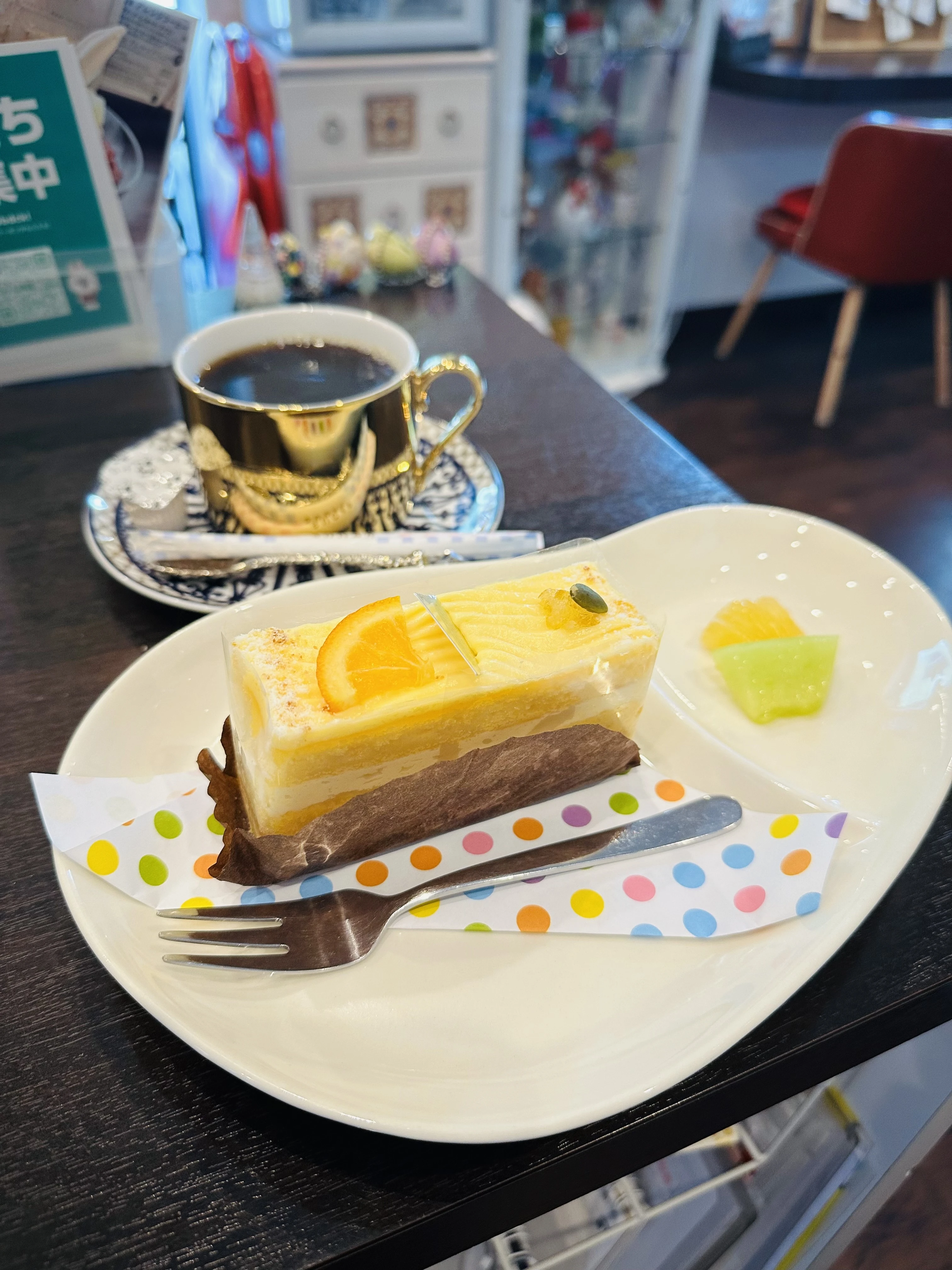 厳選されたお茶メニュー